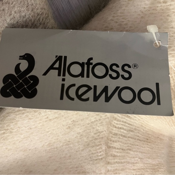 NWT DEADSTOCK Alafooss Icewool Knit Sheepwool Sweater - Picture 12 of 12